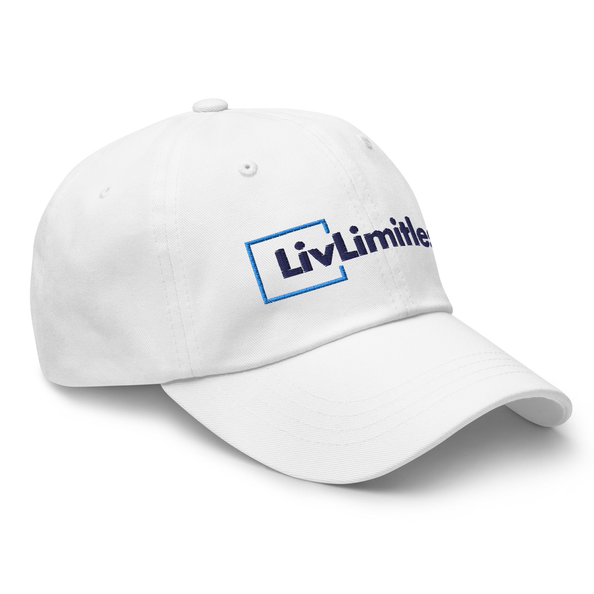 LivLimitless White Full Panel Hat