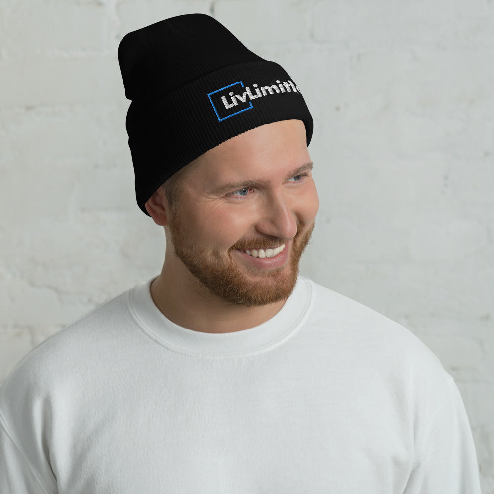 LivLimtless Black Cuffed Beanie