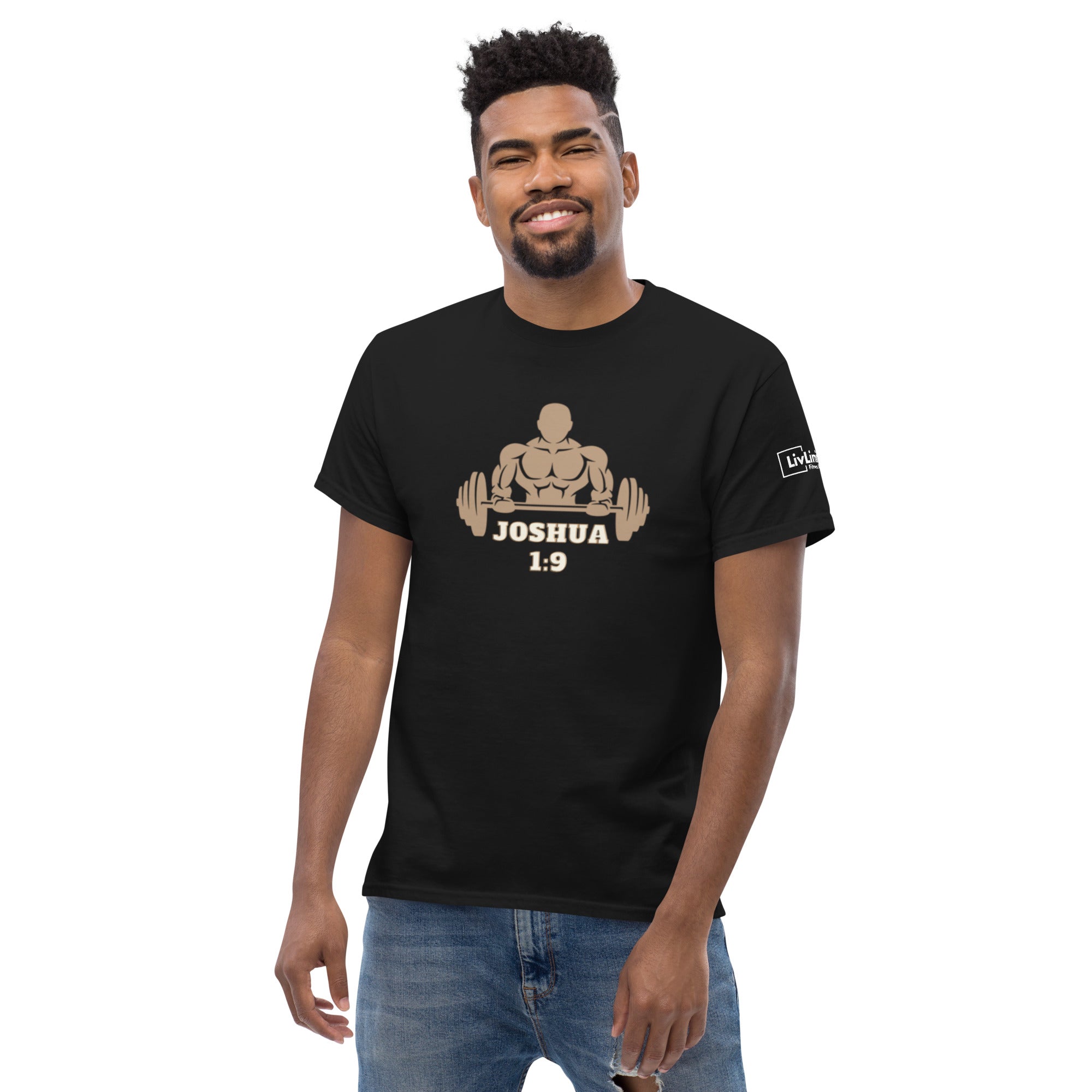 LivLimitless Joshua 1:9 Men's classic tee