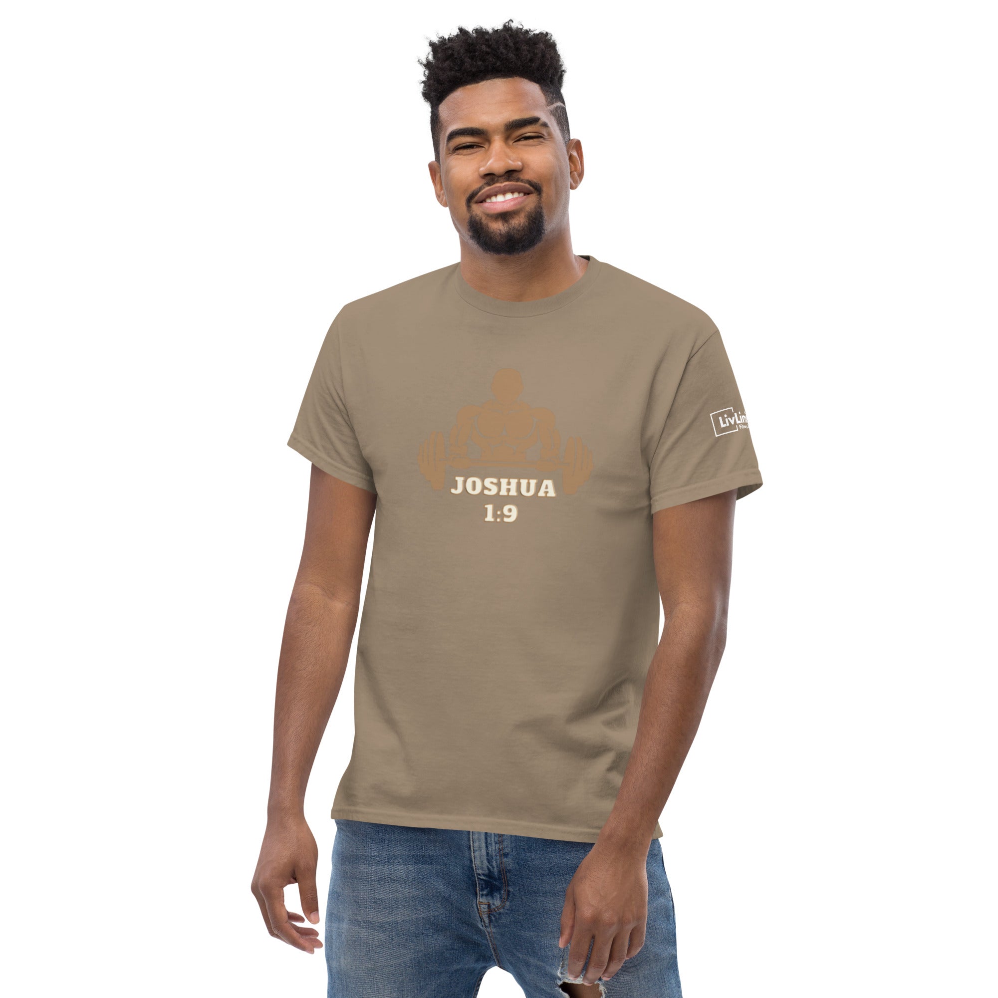 LivLimitless Joshua 1:9 Men's classic tee