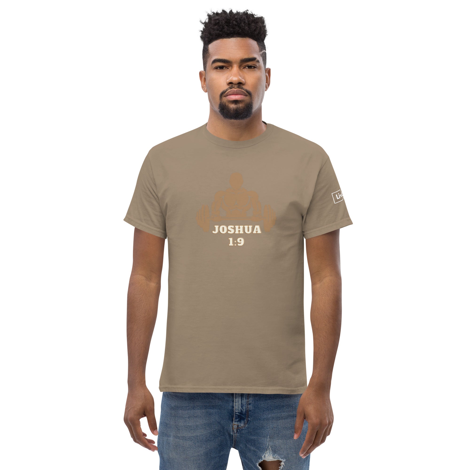 LivLimitless Joshua 1:9 Men's classic tee