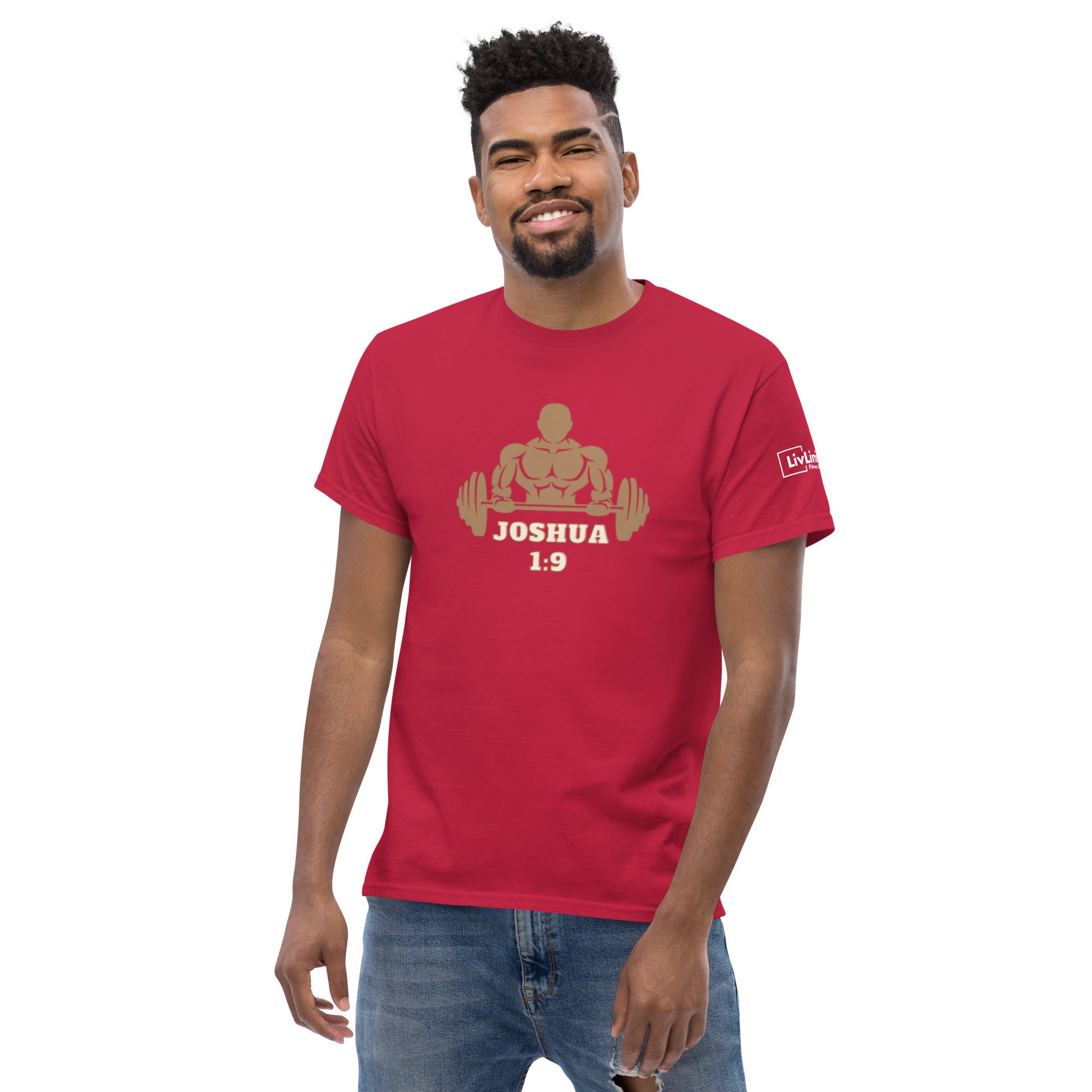 LivLimitless Joshua 1:9 Men's classic tee
