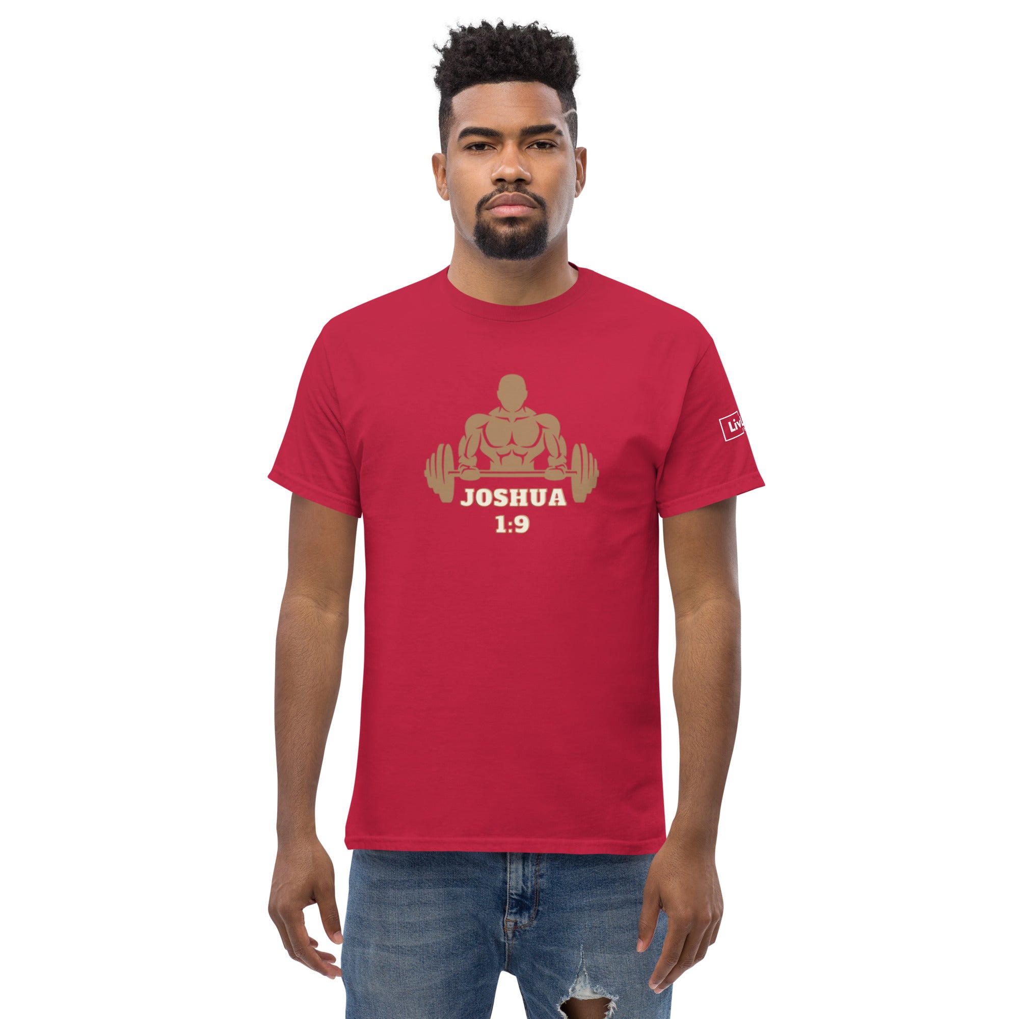 LivLimitless Joshua 1:9 Men's classic tee