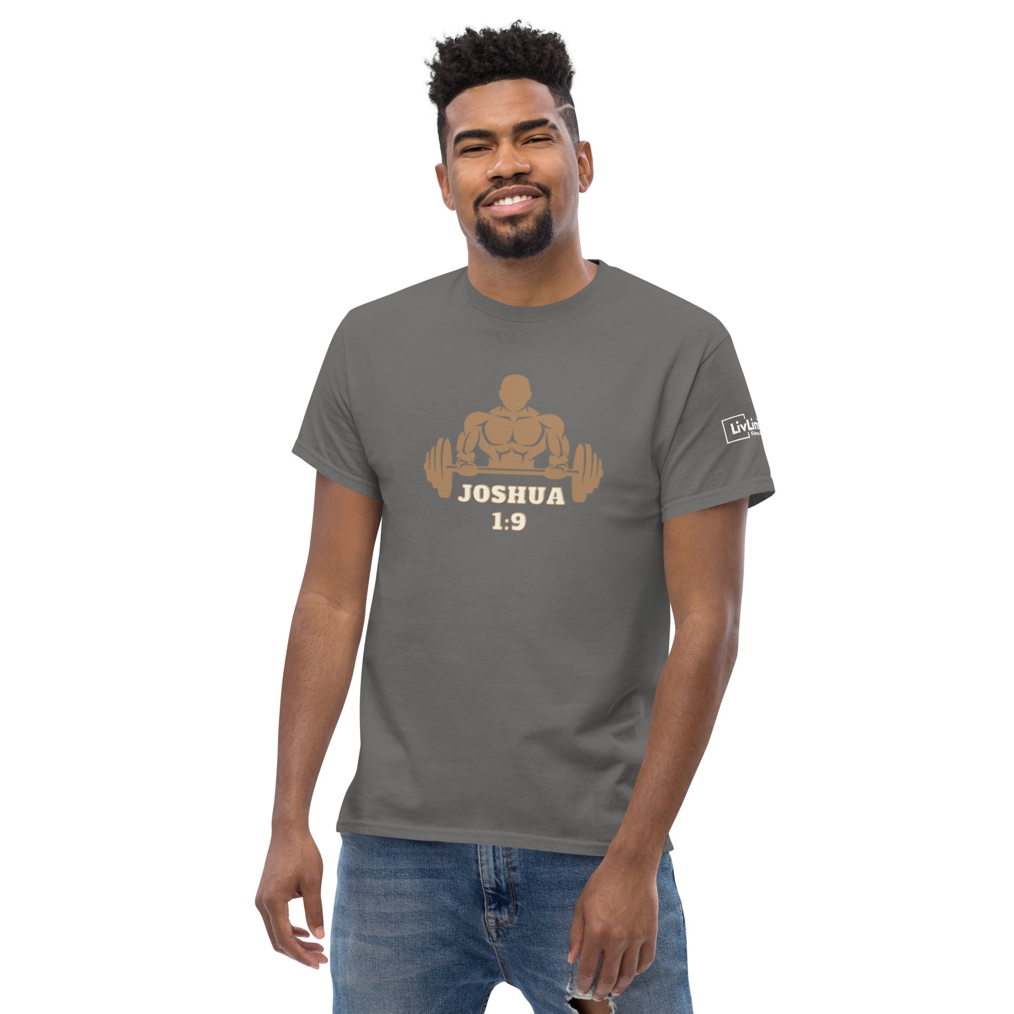 LivLimitless Joshua 1:9 Men's classic tee