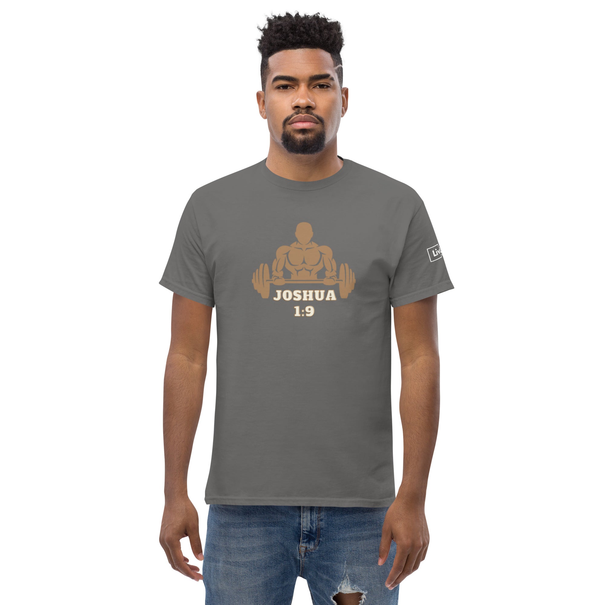 LivLimitless Joshua 1:9 Men's classic tee