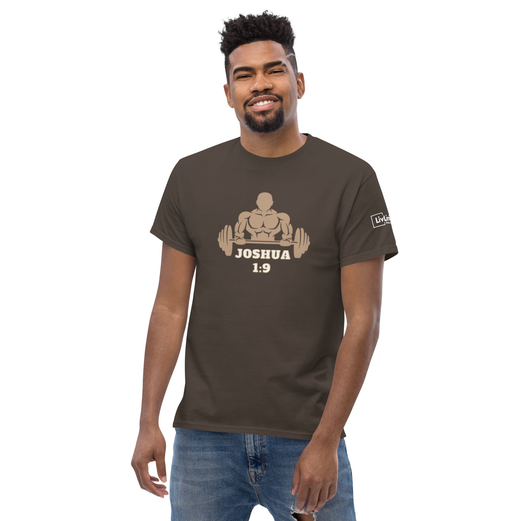 LivLimitless Joshua 1:9 Men's classic tee