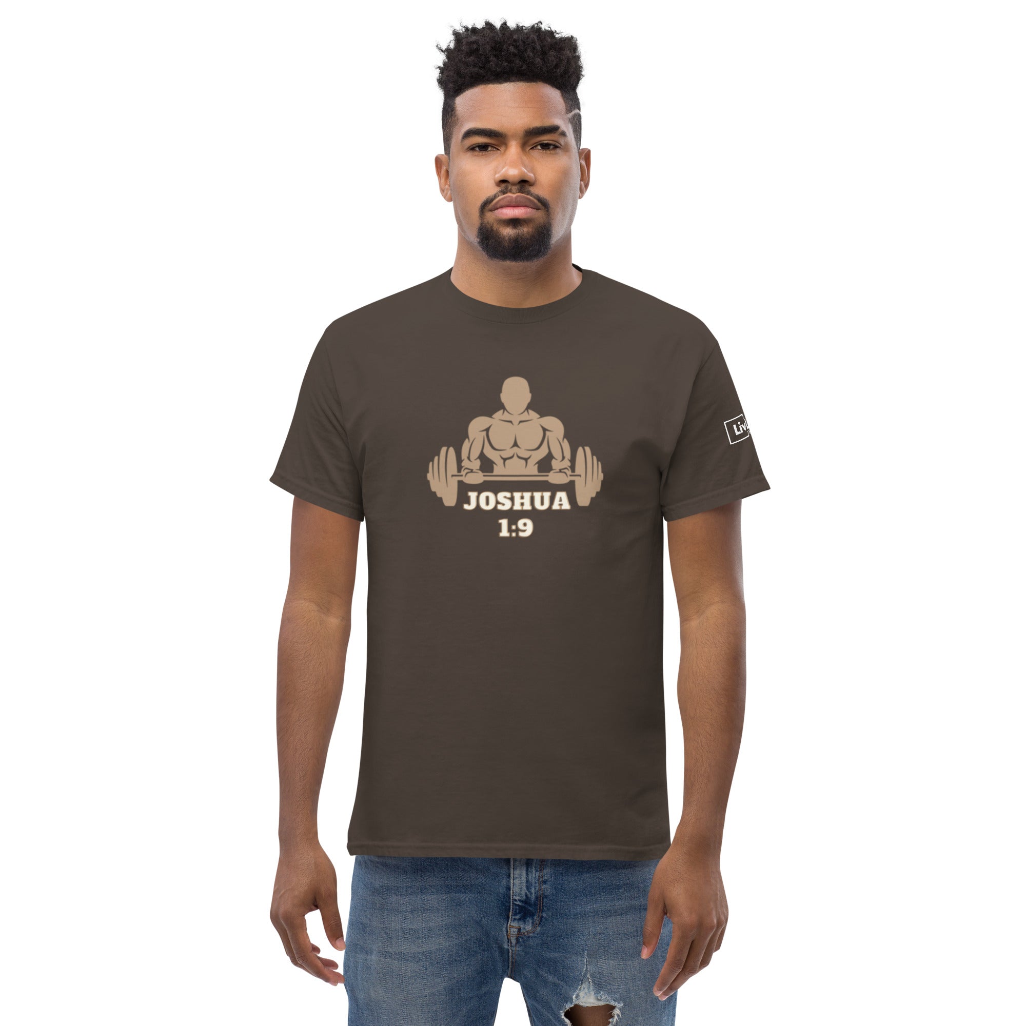 LivLimitless Joshua 1:9 Men's classic tee