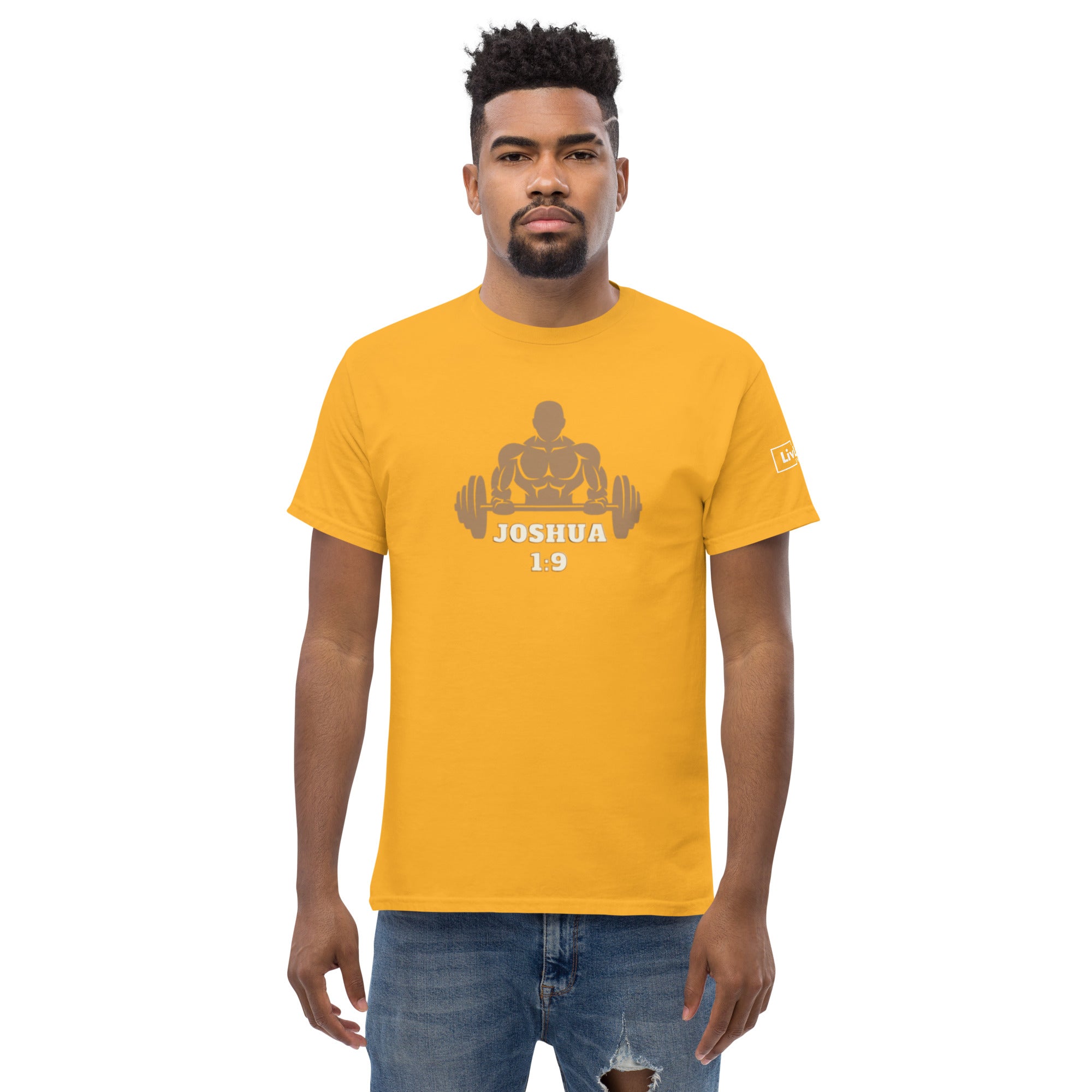 LivLimitless Joshua 1:9 Men's classic tee