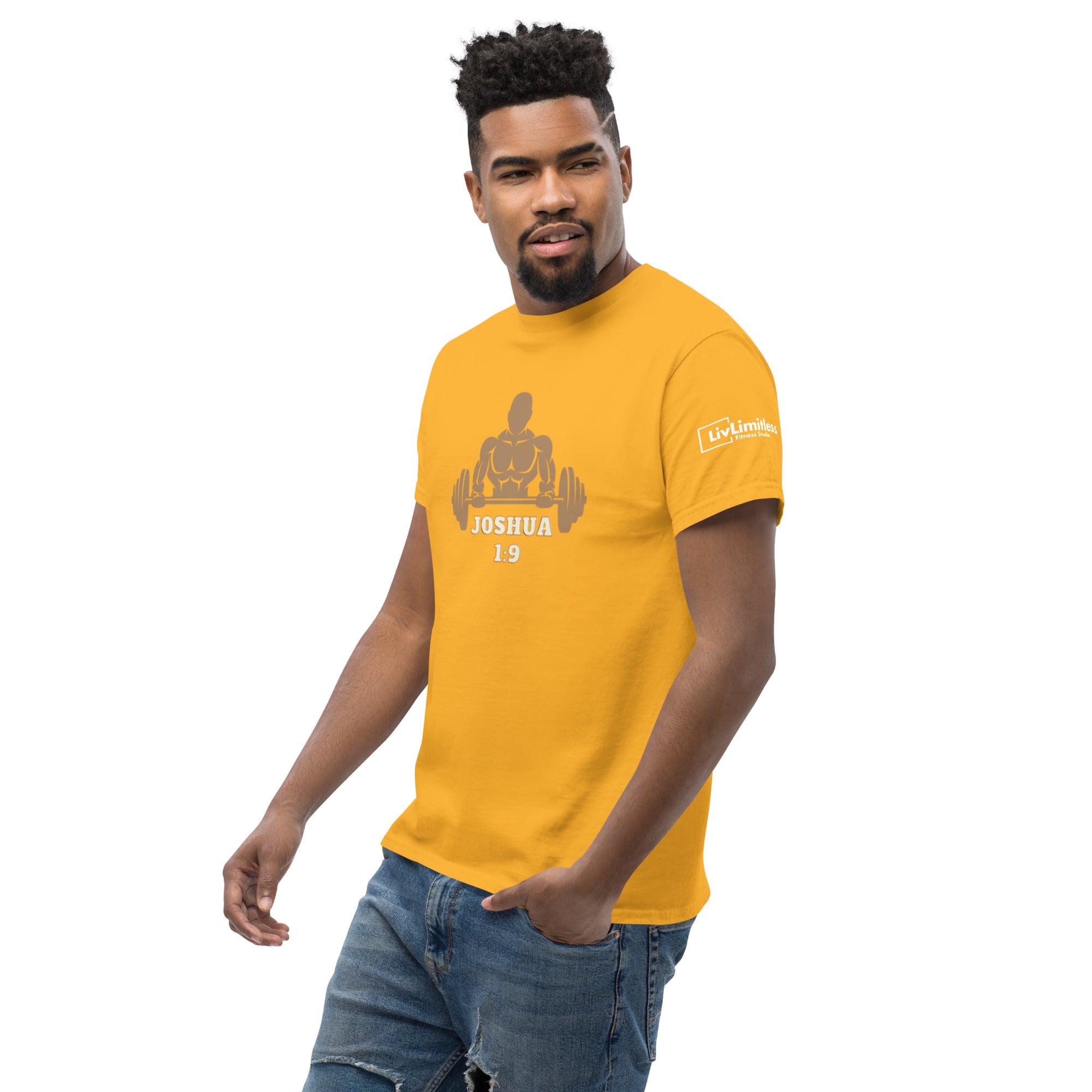 LivLimitless Joshua 1:9 Men's classic tee
