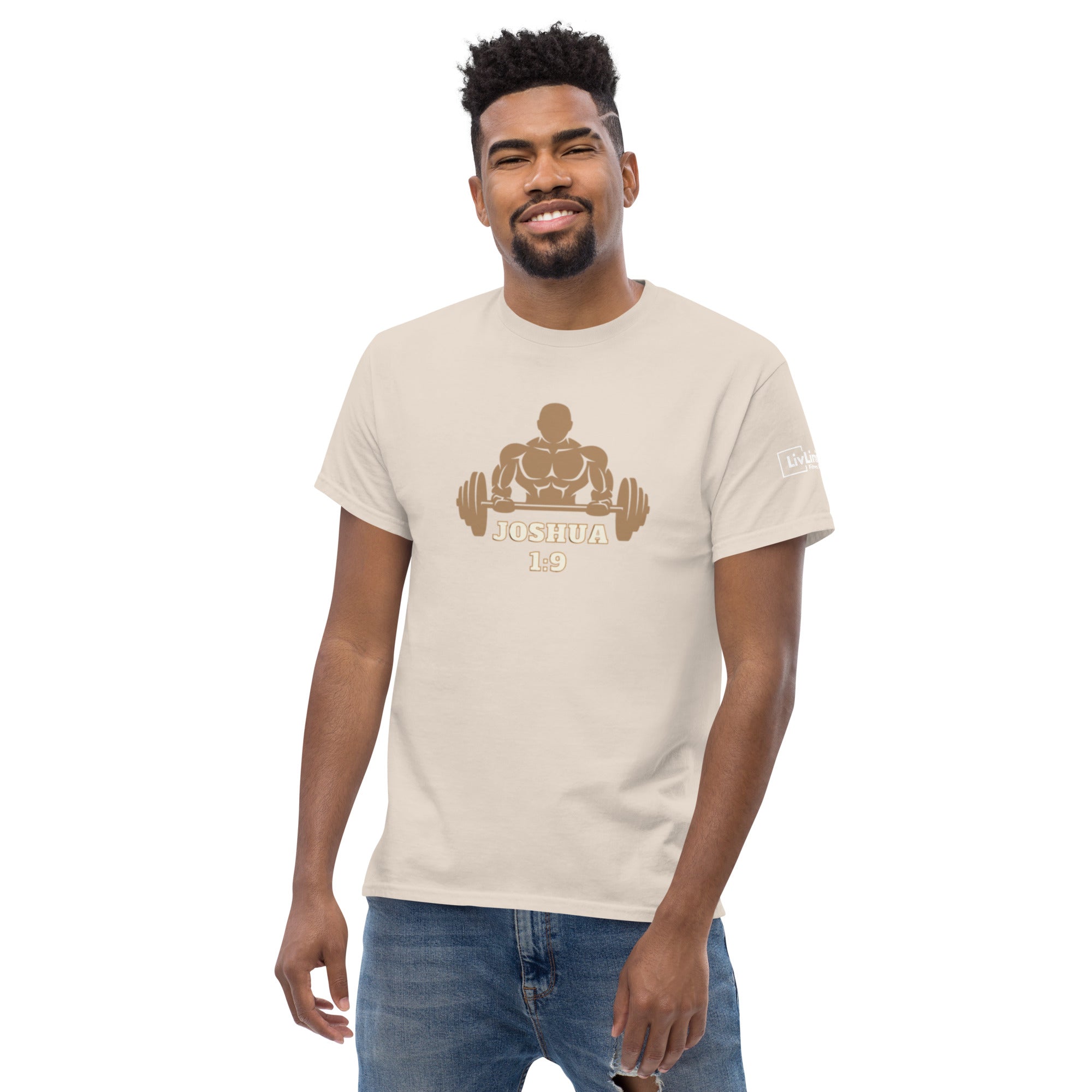 LivLimitless Joshua 1:9 Men's classic tee