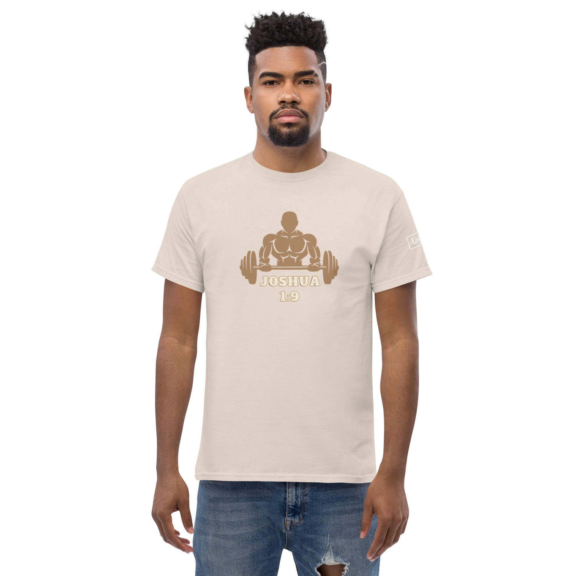 LivLimitless Joshua 1:9 Men's classic tee