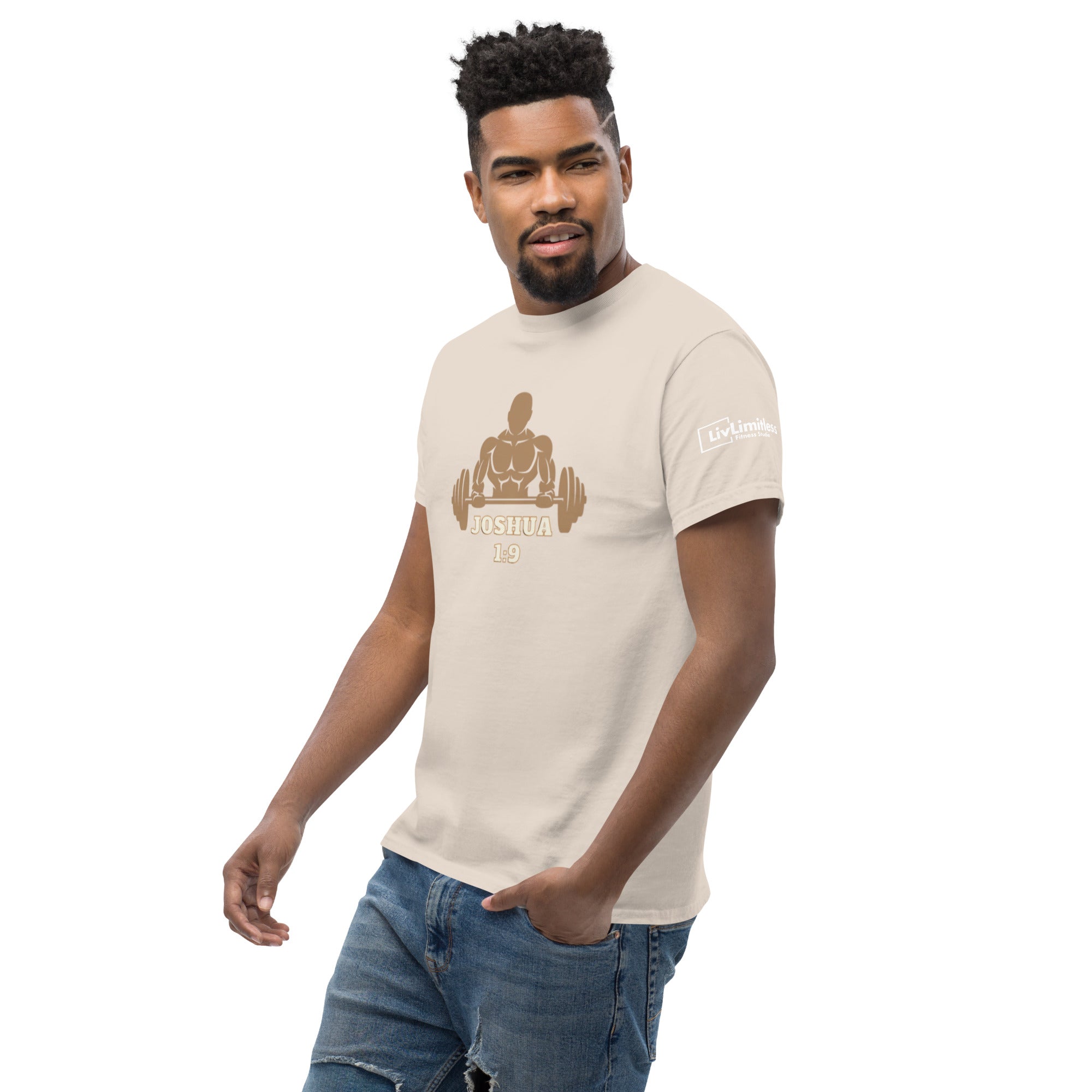 LivLimitless Joshua 1:9 Men's classic tee