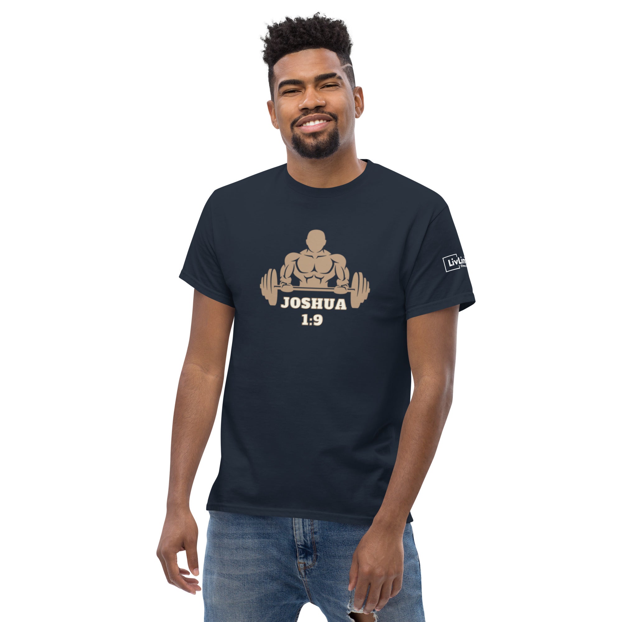 LivLimitless Joshua 1:9 Men's classic tee