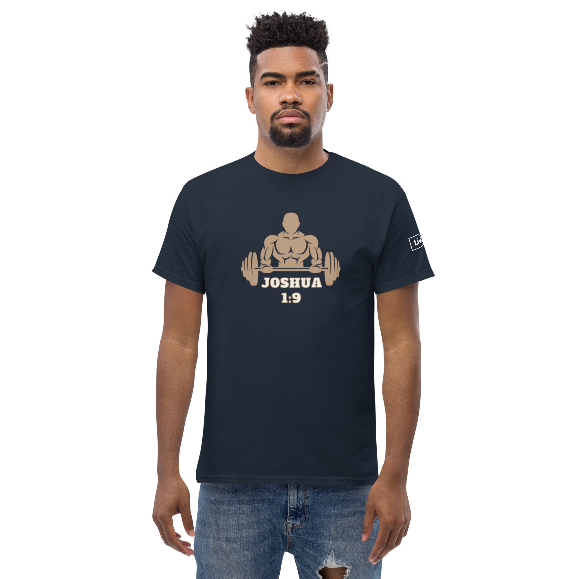 LivLimitless Joshua 1:9 Men's classic tee