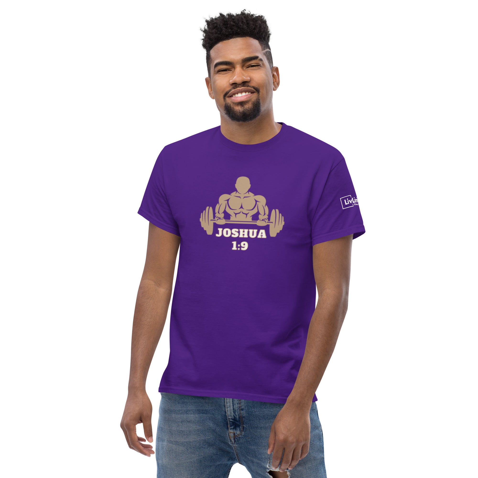 LivLimitless Joshua 1:9 Men's classic tee