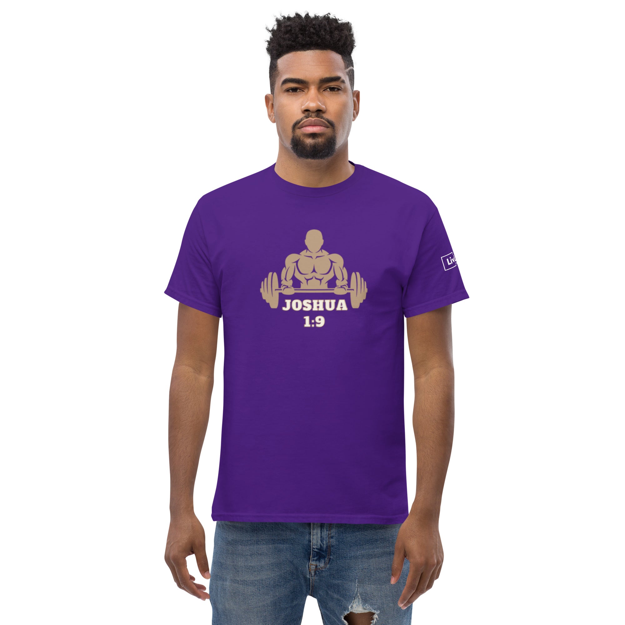 LivLimitless Joshua 1:9 Men's classic tee