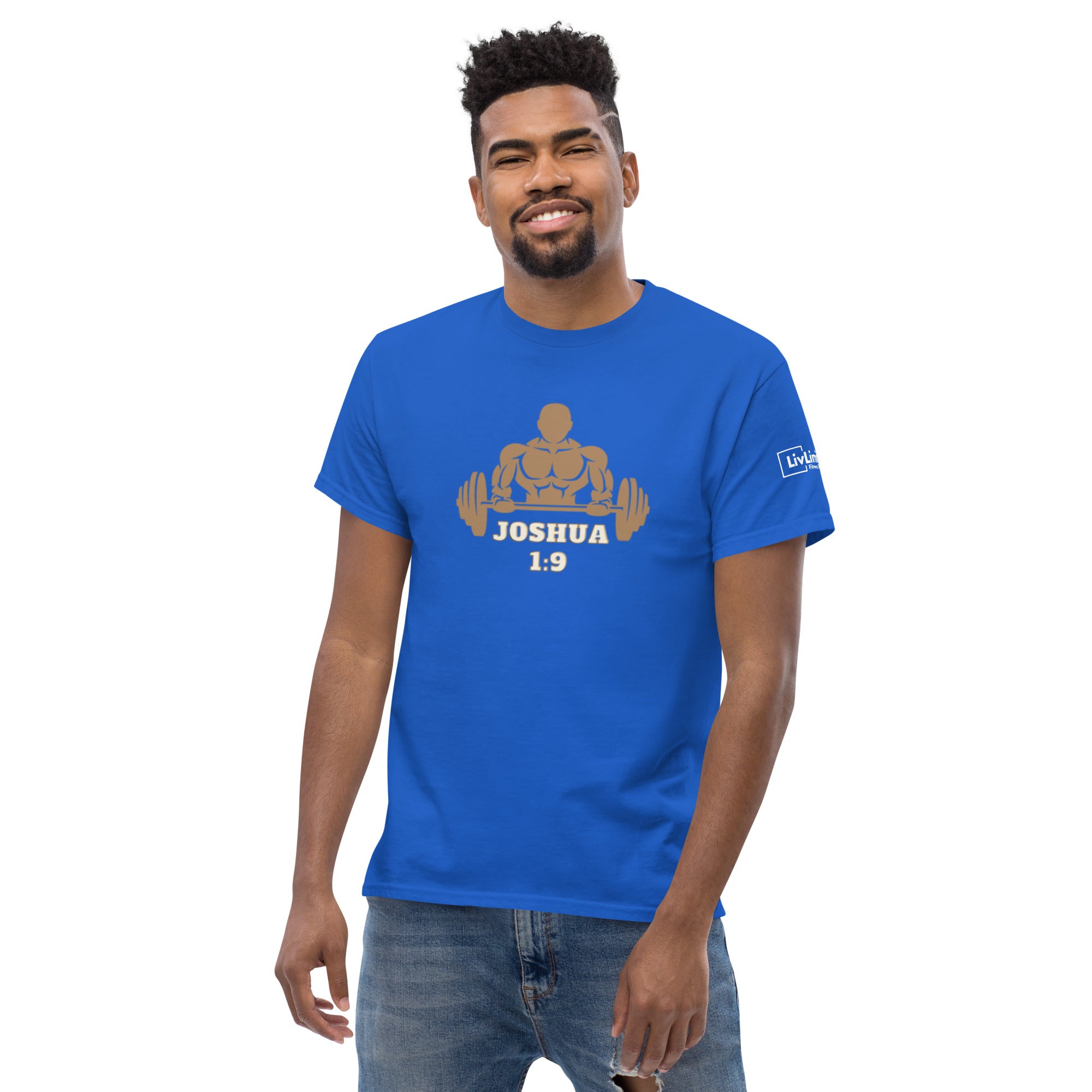 LivLimitless Joshua 1:9 Men's classic tee
