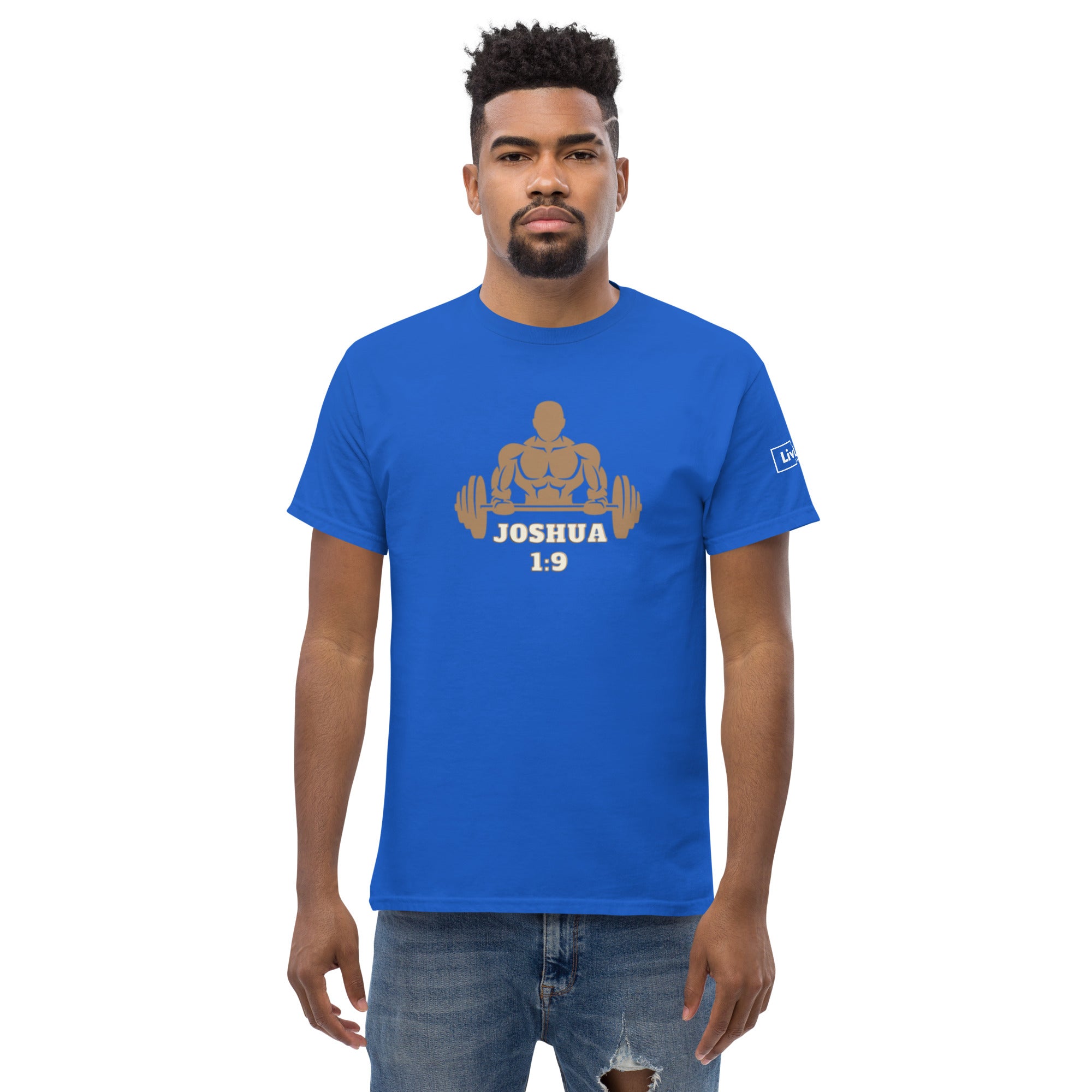 LivLimitless Joshua 1:9 Men's classic tee