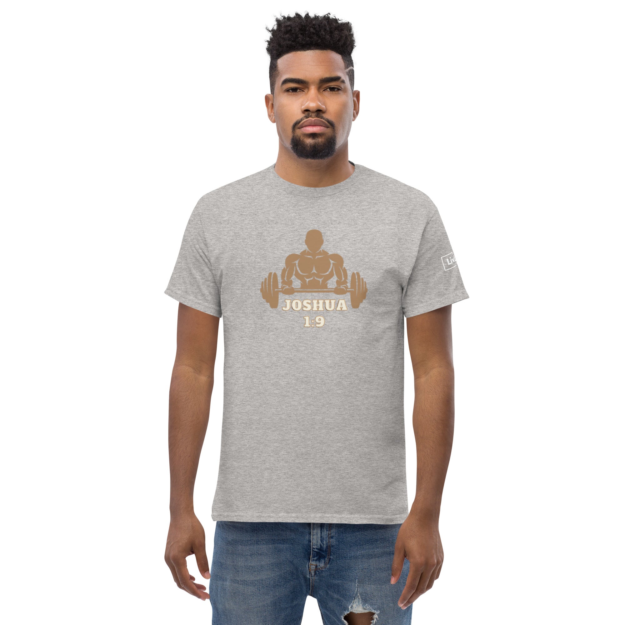 LivLimitless Joshua 1:9 Men's classic tee