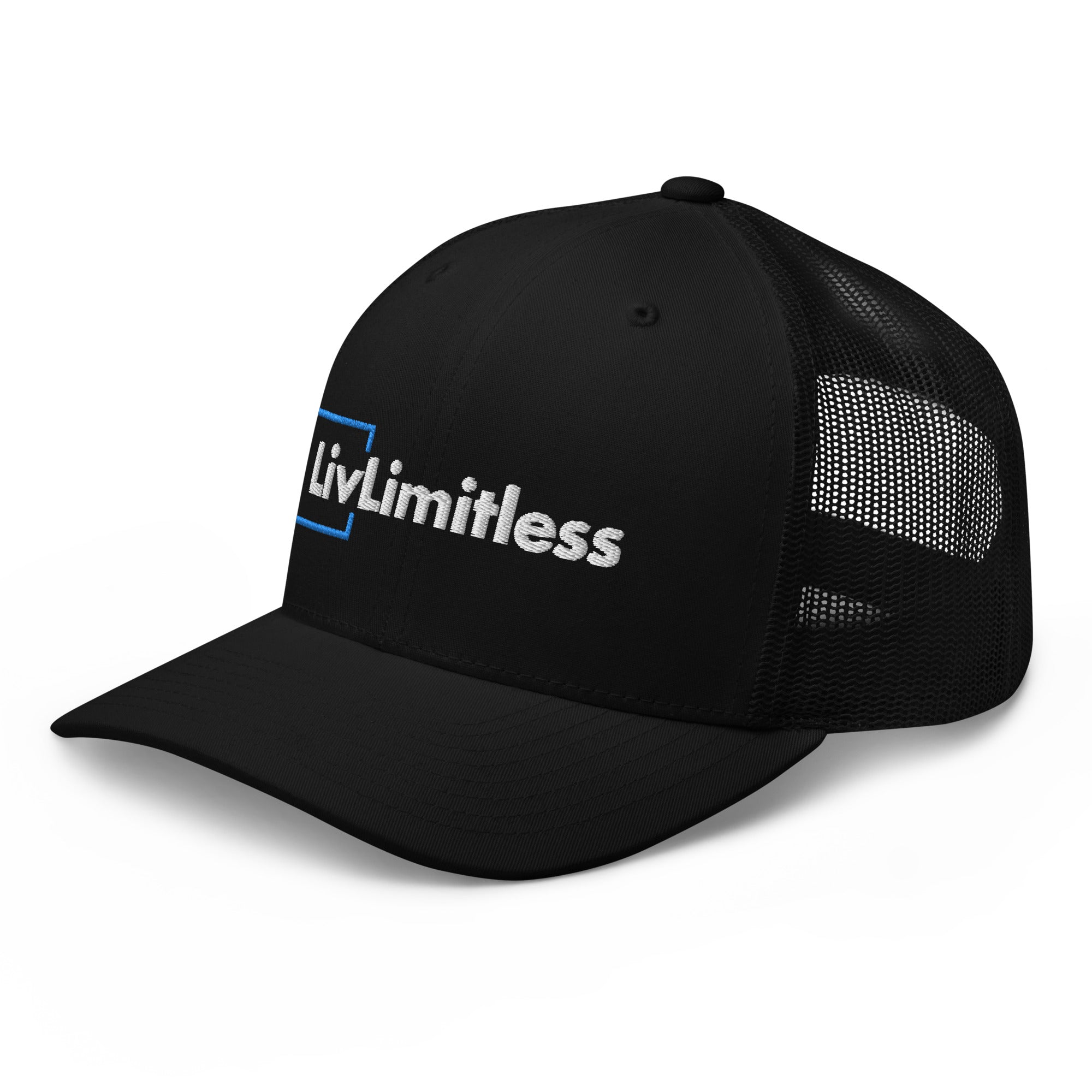 LivLimitless Black Trucker Cap