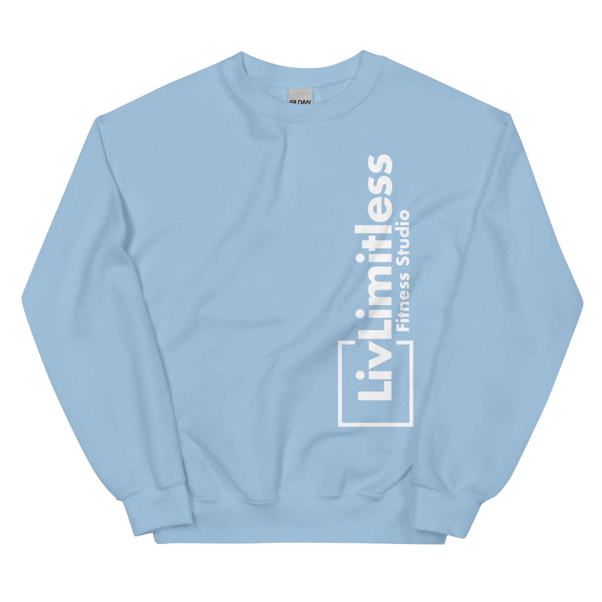 LivLimitless Blue Vert Unisex Sweatshirt