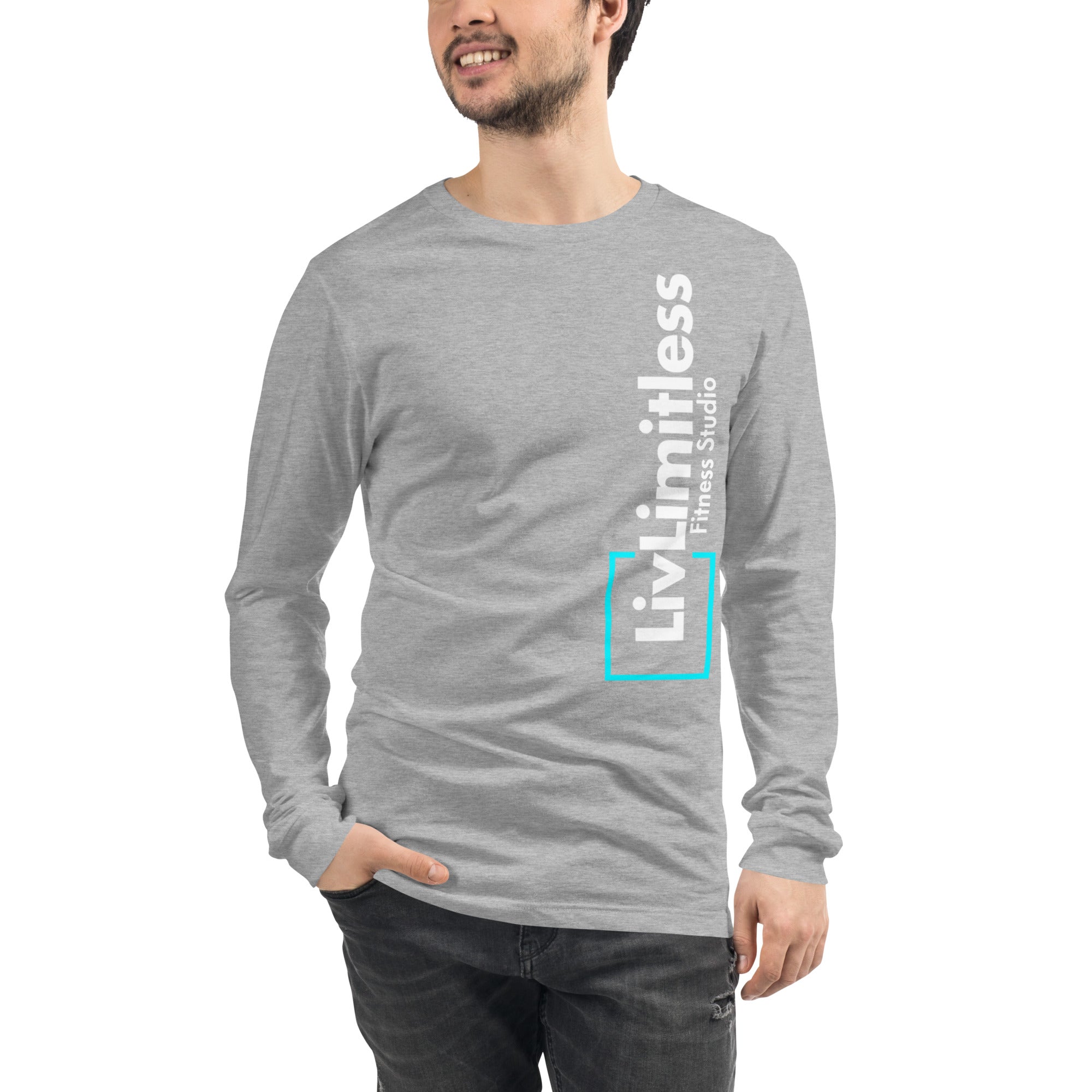 LivLimitless Grey Unisex Long Sleeve Tee