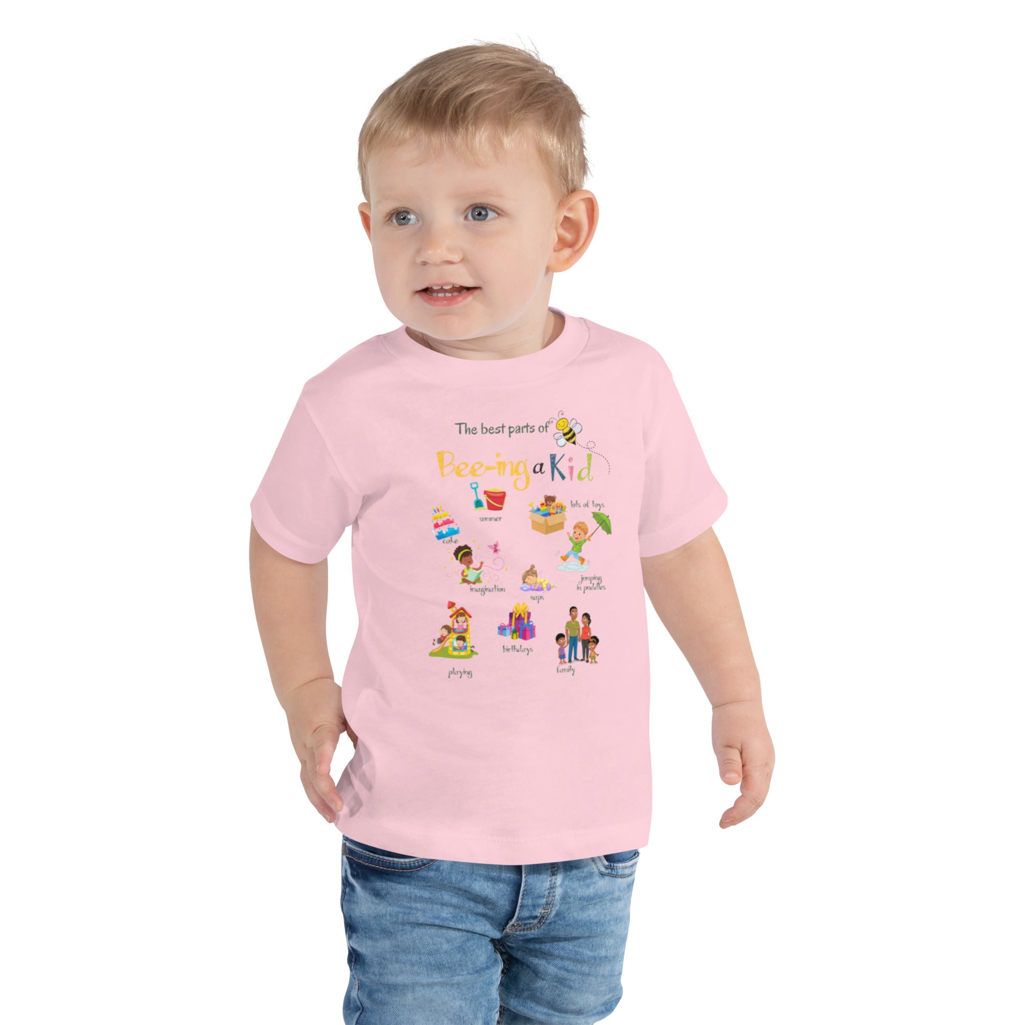 Toddler Short Sleeve Tee - Mom/Dad Family