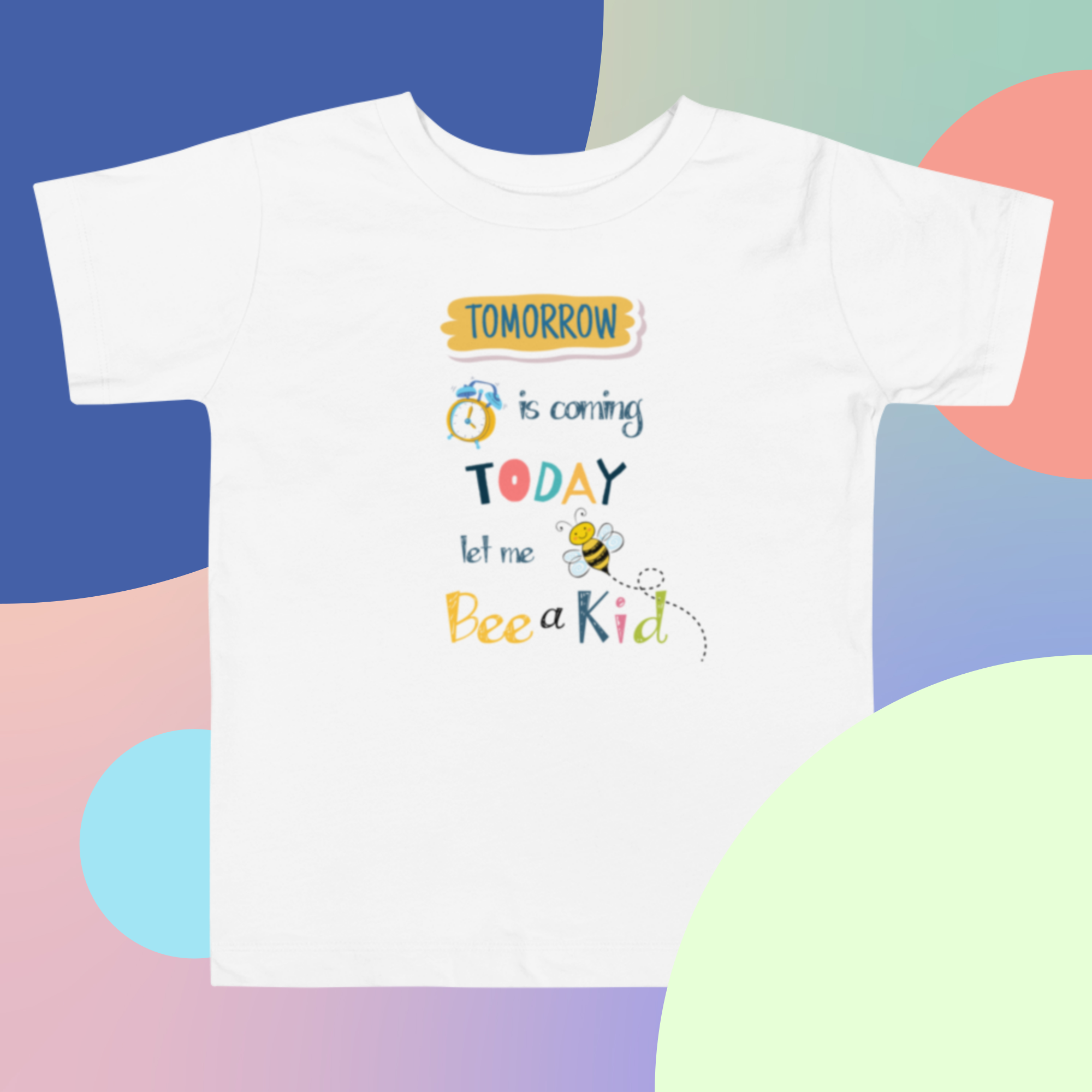Toddler Short Sleeve Tee - Tomorrow is coming