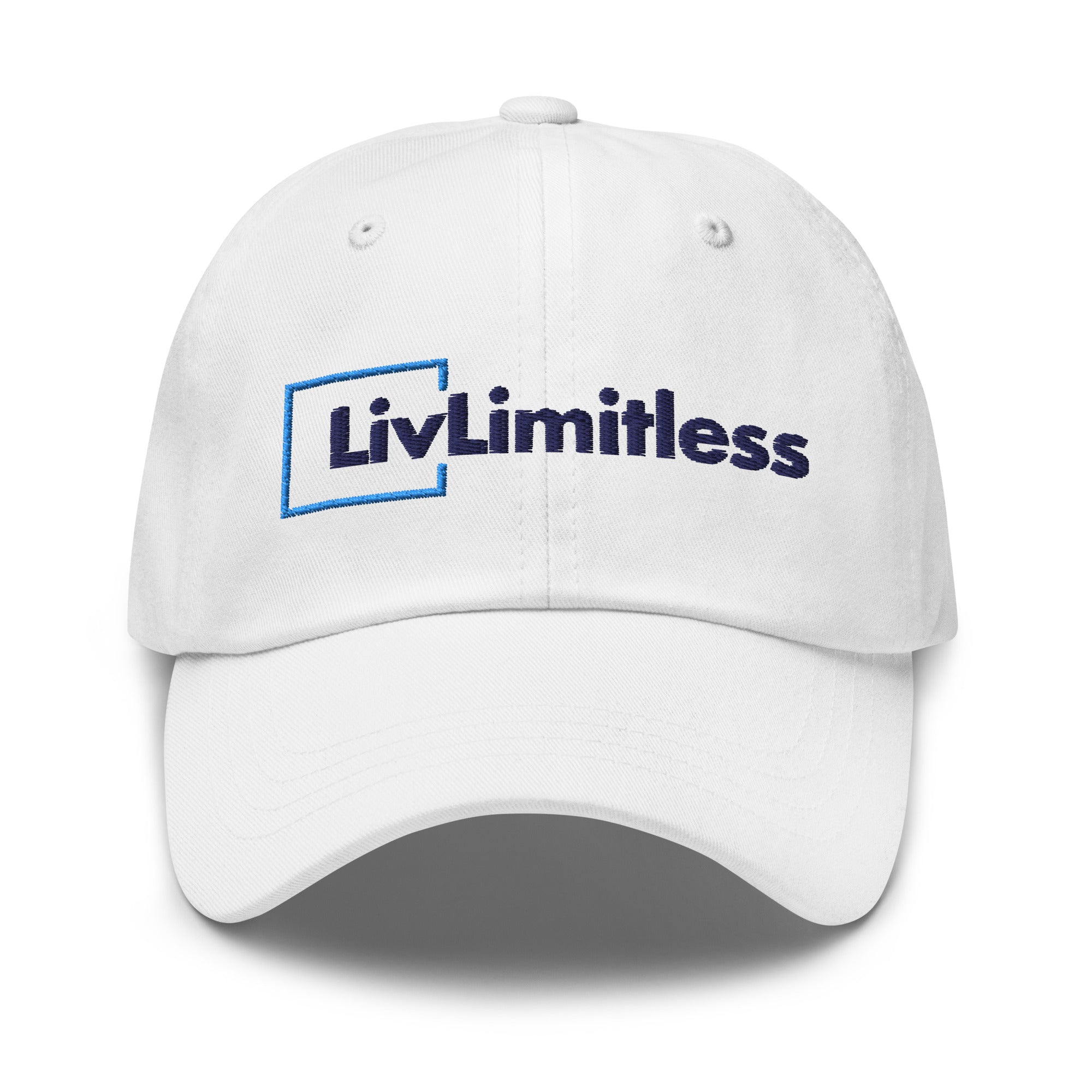 LivLimitless White Full Panel Hat