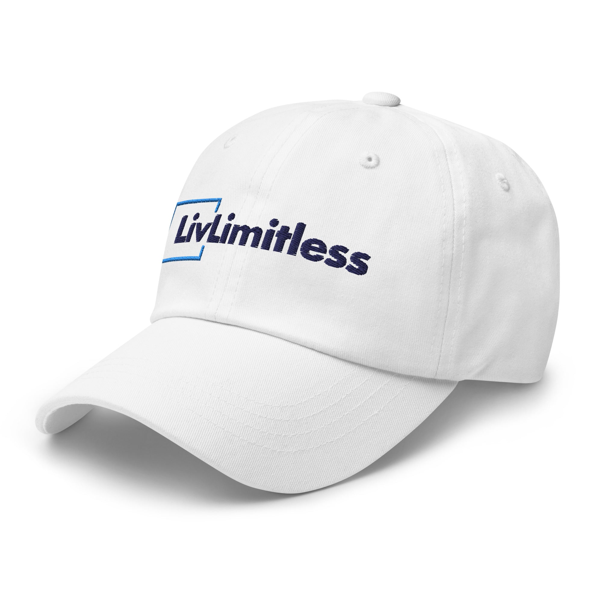 LivLimitless White Full Panel Hat