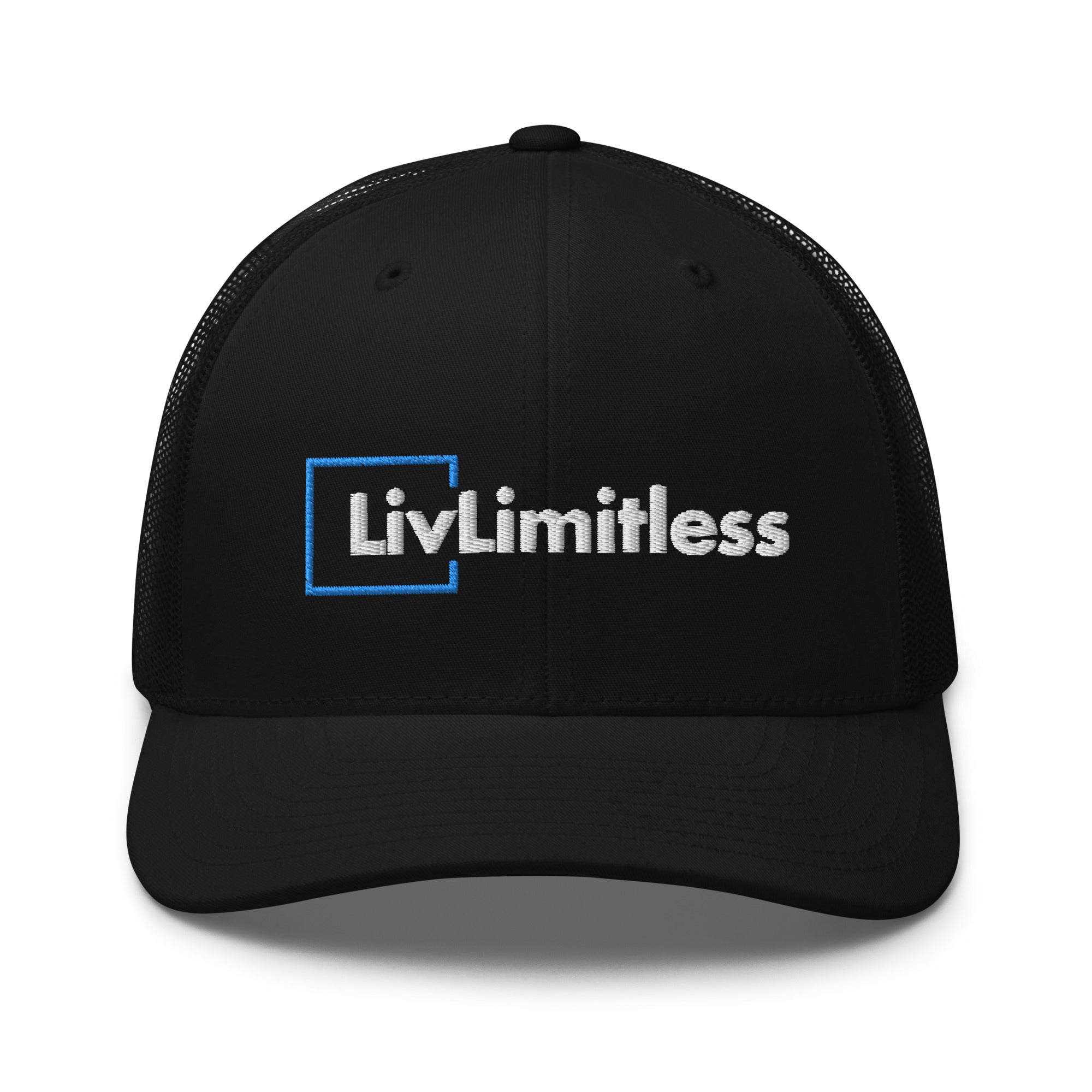 LivLimitless Black Trucker Cap