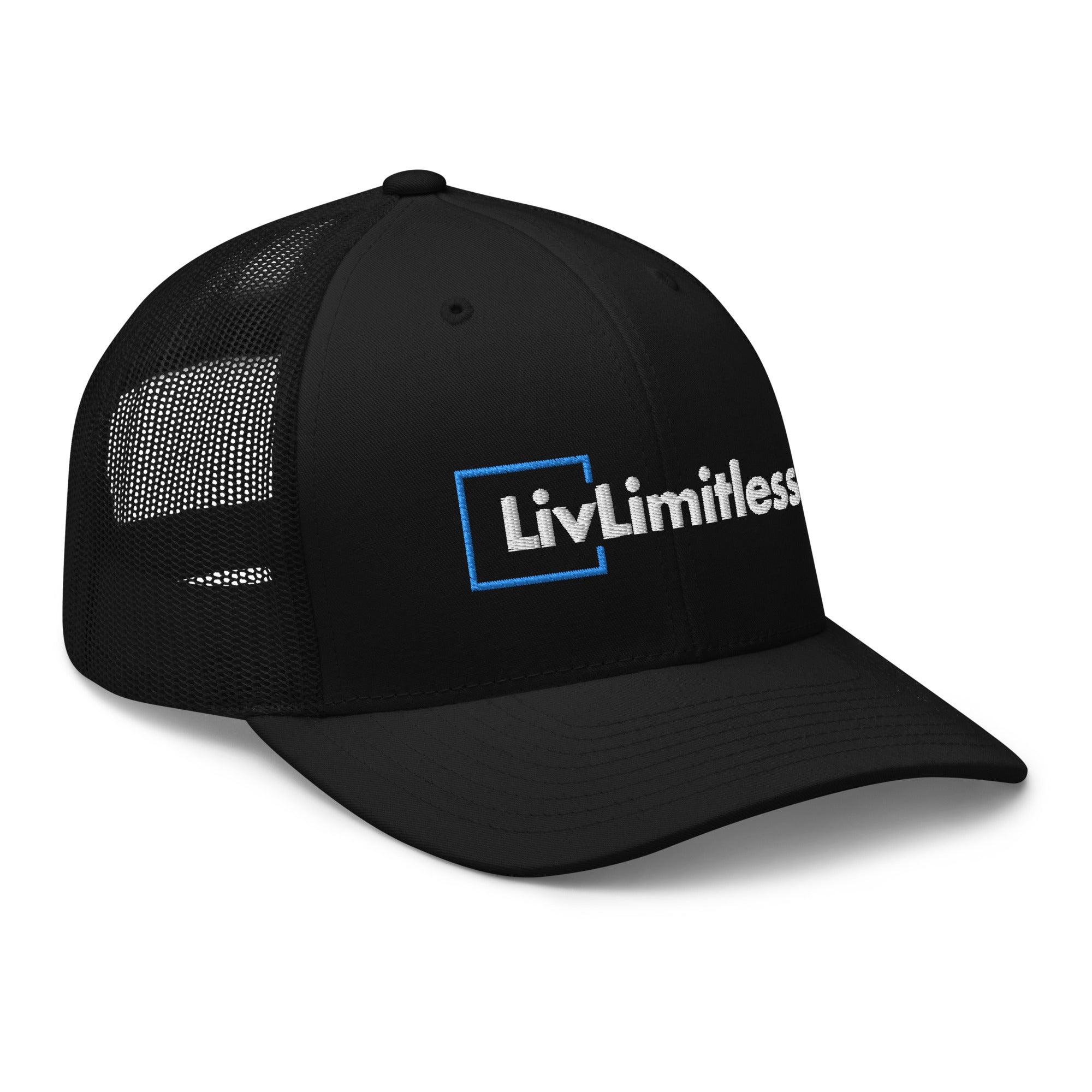 LivLimitless Black Trucker Cap