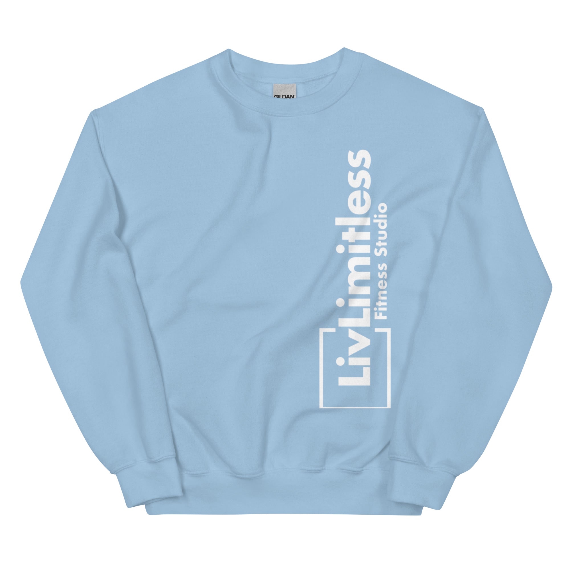 LivLimitless Blue Vert Unisex Sweatshirt