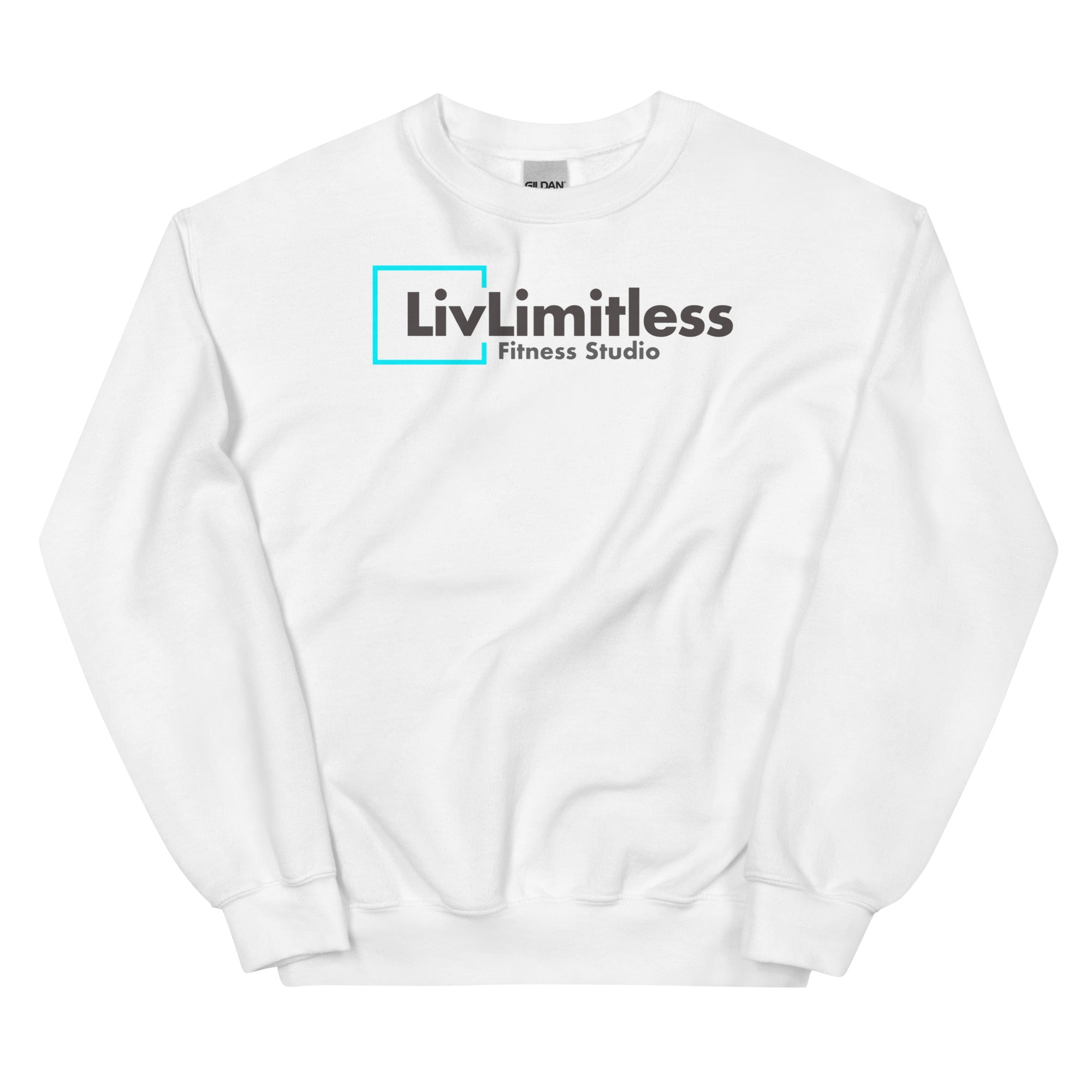 LivLimitless White Unisex Sweatshirt