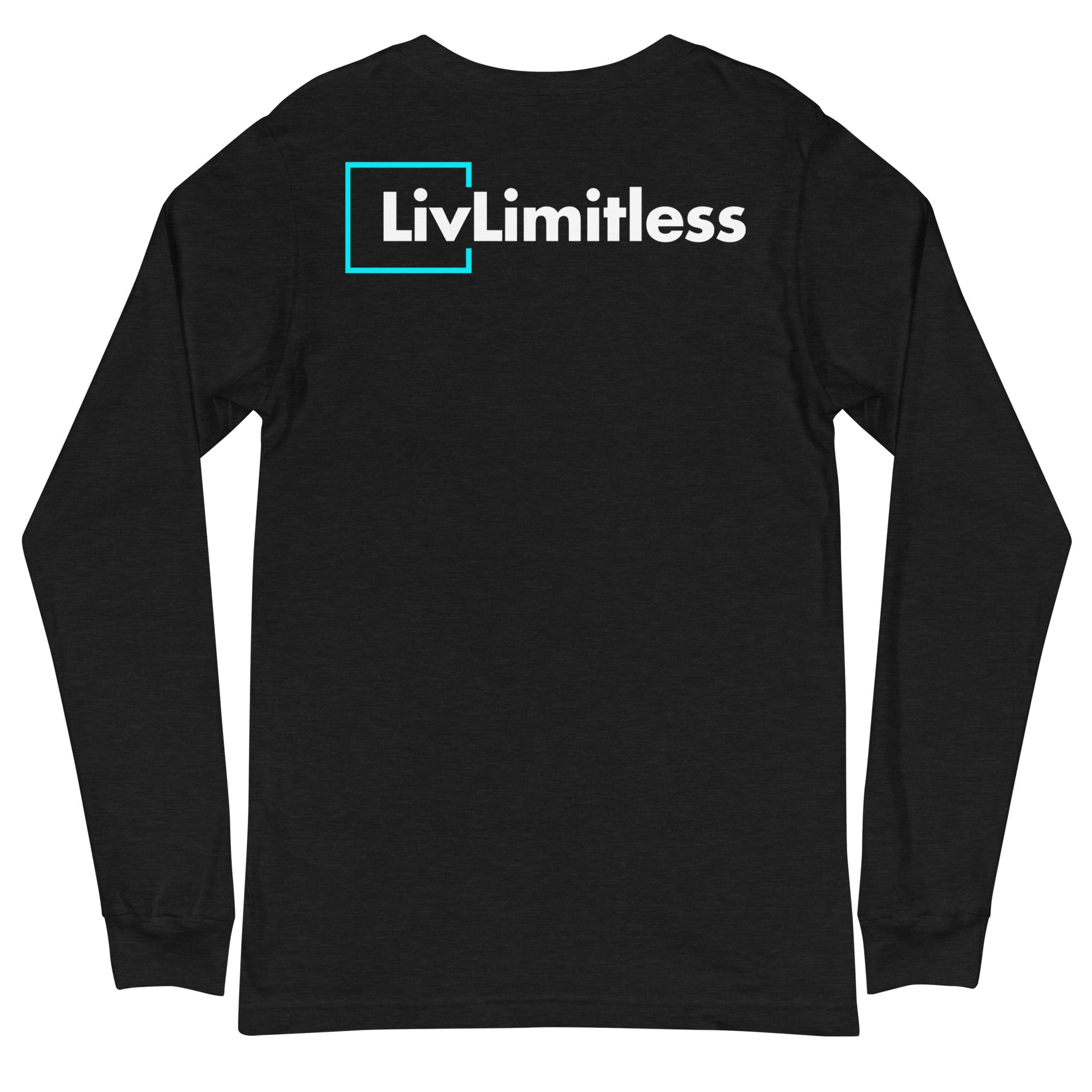 LivLimitless Black Unisex Long Sleeve Tee