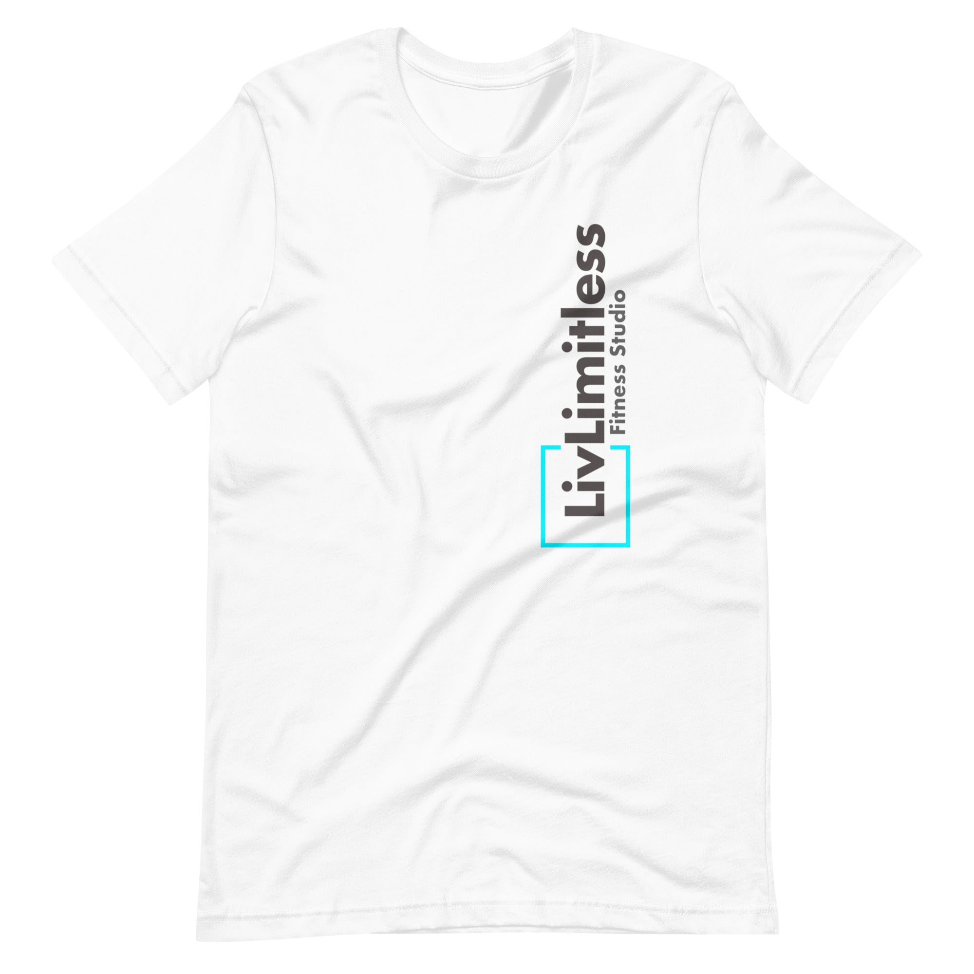 LivLimitless Logo white Unisex t-shirt