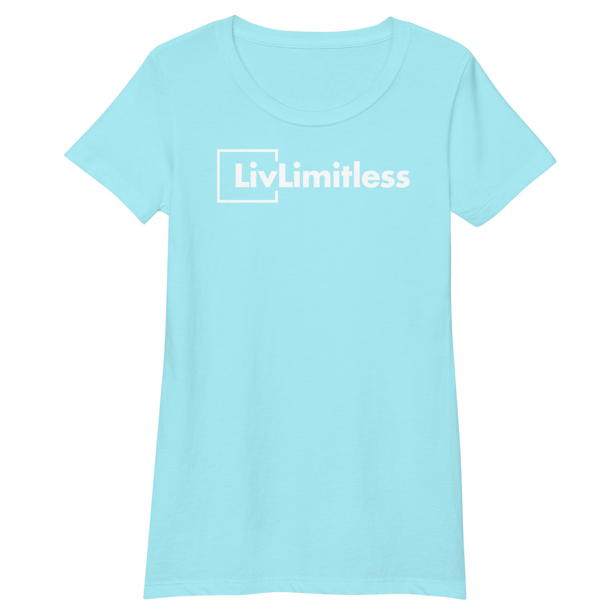 LivLimitless Blue Women’s fitted t-shirt